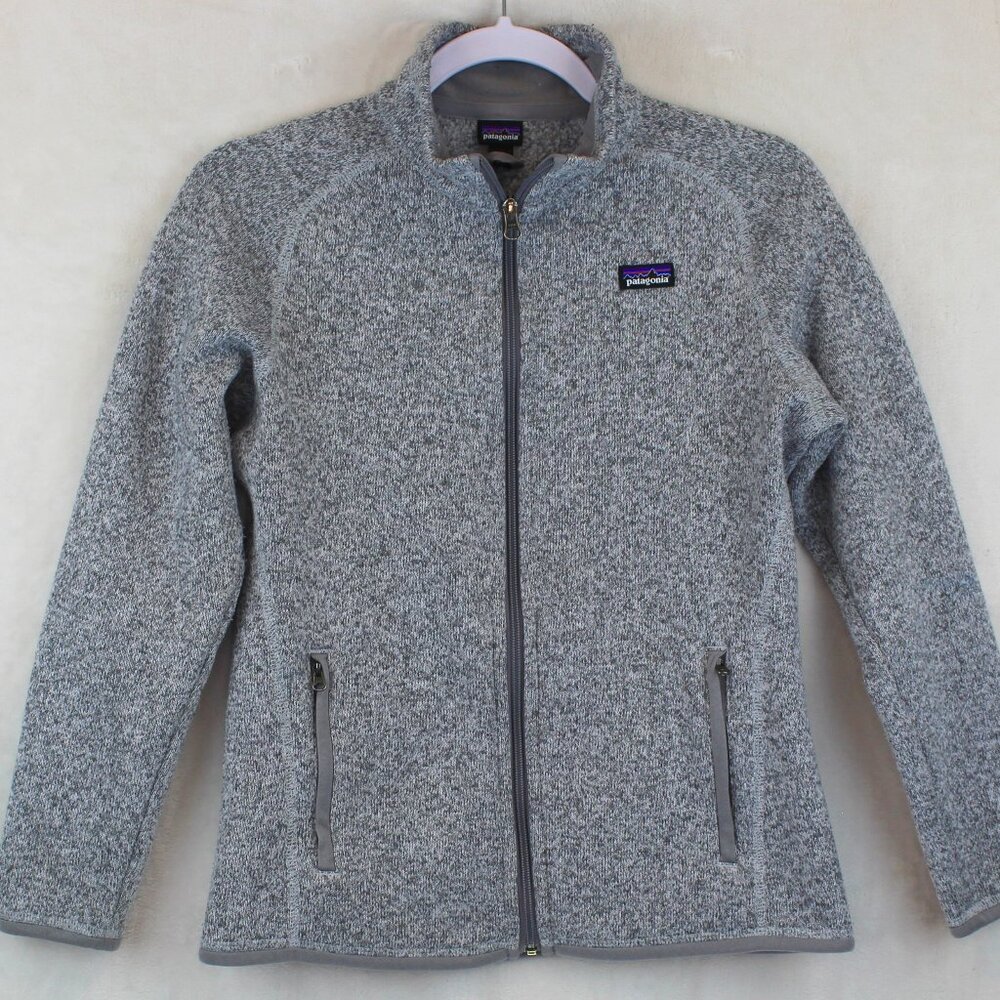 Patagonia Worn Wear Zip Knit Jacket (Kids XL)